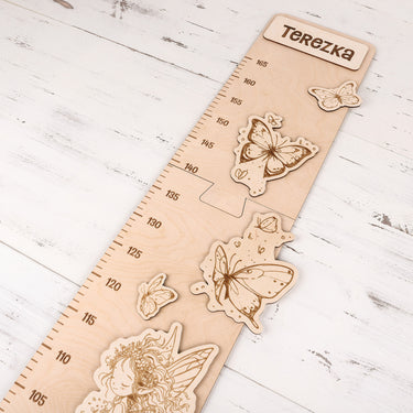 Medidor de altura infantil para la pared - hada 