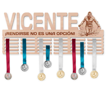 Perchero para medallas - OCR, hombre 