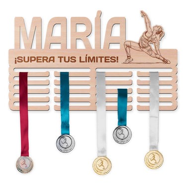 Perchero de medallas - Aeróbic 