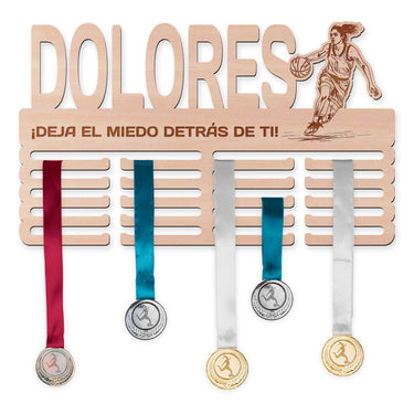 Colgador de medallas - Baloncesto, mujer 