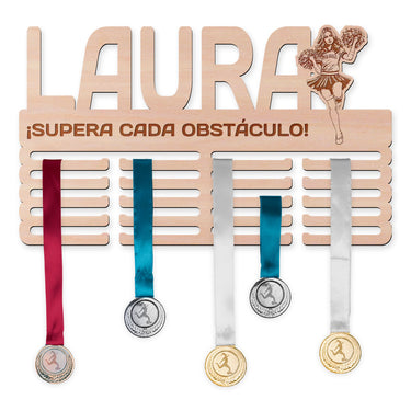 Perchero para medallas - Animadora 