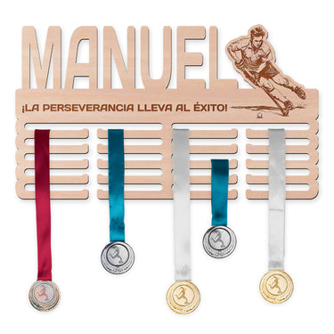 Perchero para medallas - Hockey sobre césped, hombre 