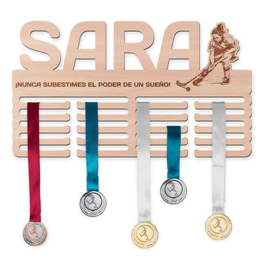 Colgador de medallas - Floorball, mujer 