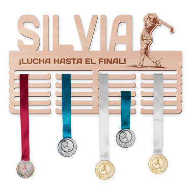 Perchero para medallas - Golf, mujer 