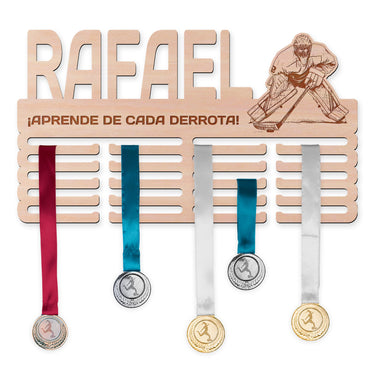 Colgador de medallas - Hockey sobre hielo, portero masculino 
