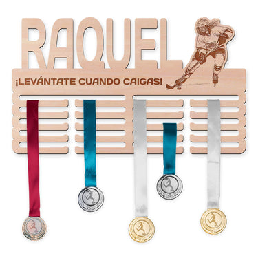 Colgador de medallas - Hockey sobre hielo, mujer 