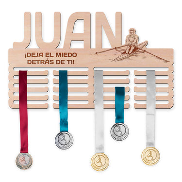 Perchero para medallas - Remo, hombre 