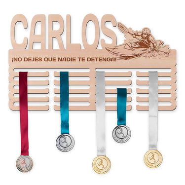 Colgador de medallas - Slalom acuático, hombre 